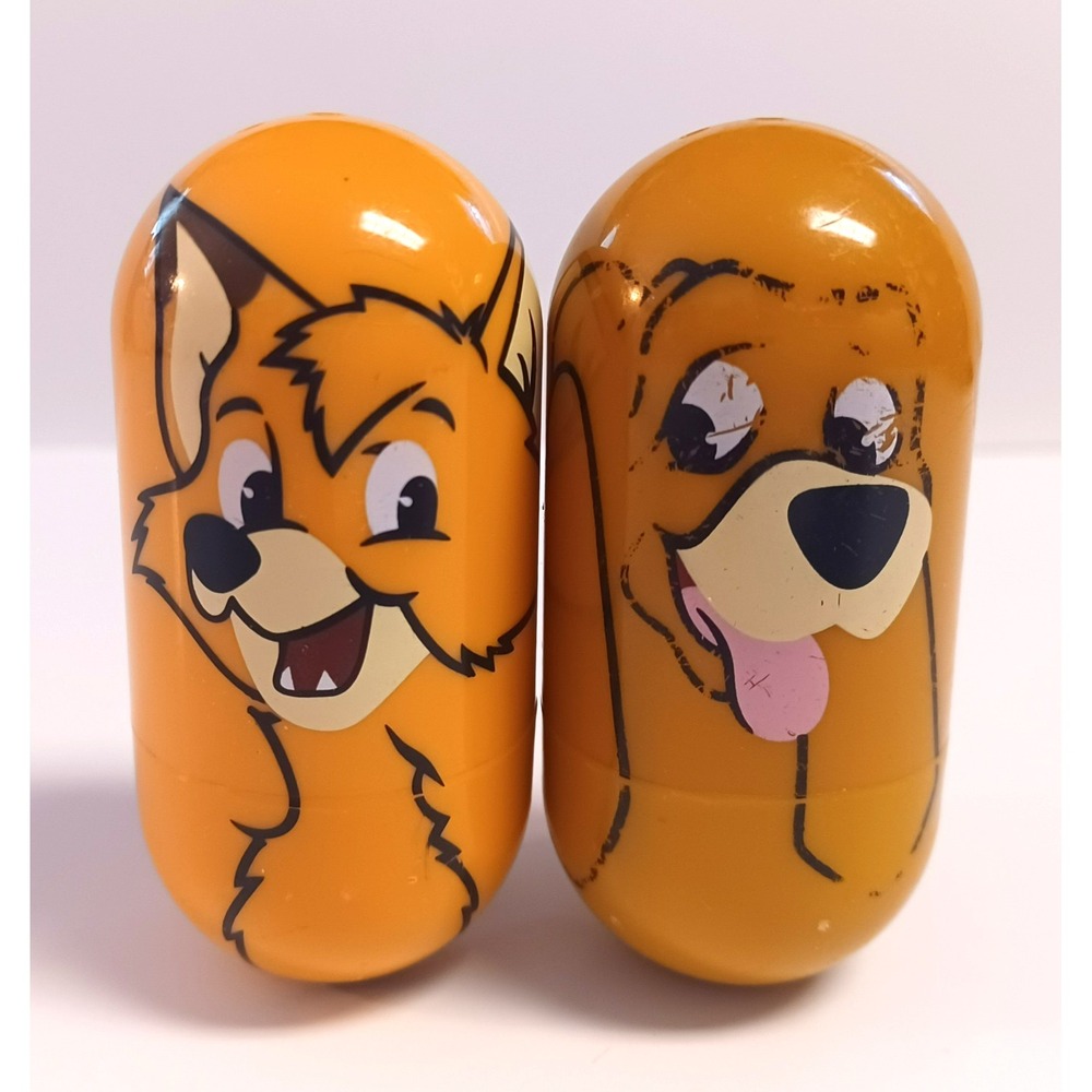 2 Vintage 2005 Kellogg's Disney Fox & The Hound Cooper #25 & #21 Tod Wobbler